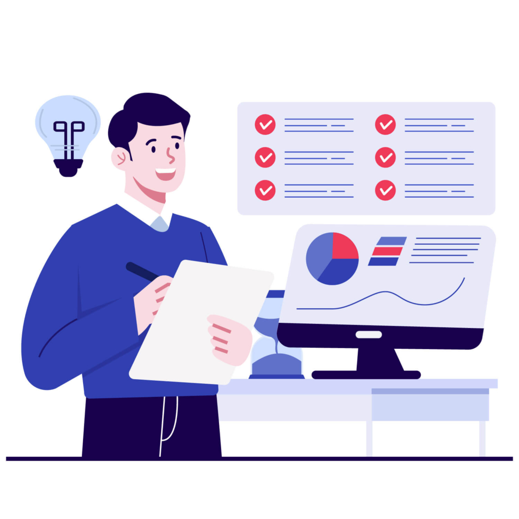 ツールを探している人の画像