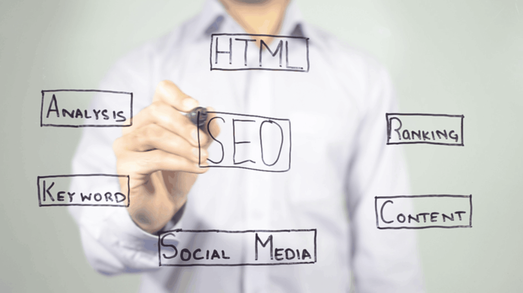 SEOをイメージした自作画像