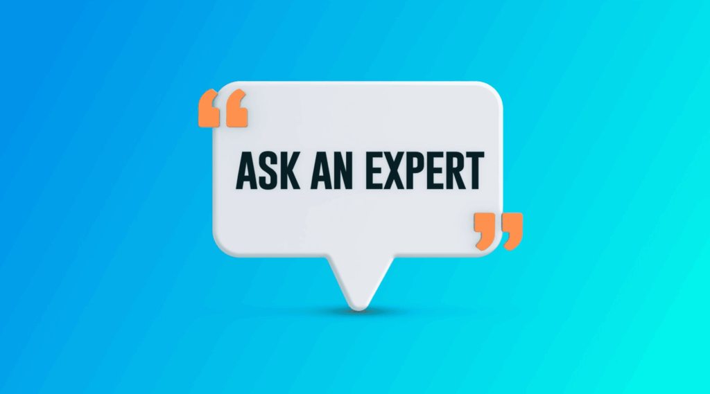 ASK AN expertと書いてあるFAQのイメージ画像
